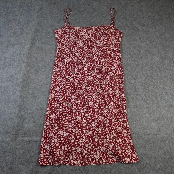 Reformation Dress Womens 10 Doris Mini Red White Daisy Floral Sleeveless - Picture 3 of 9